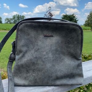 PinkStix Gray Crossbody Bag